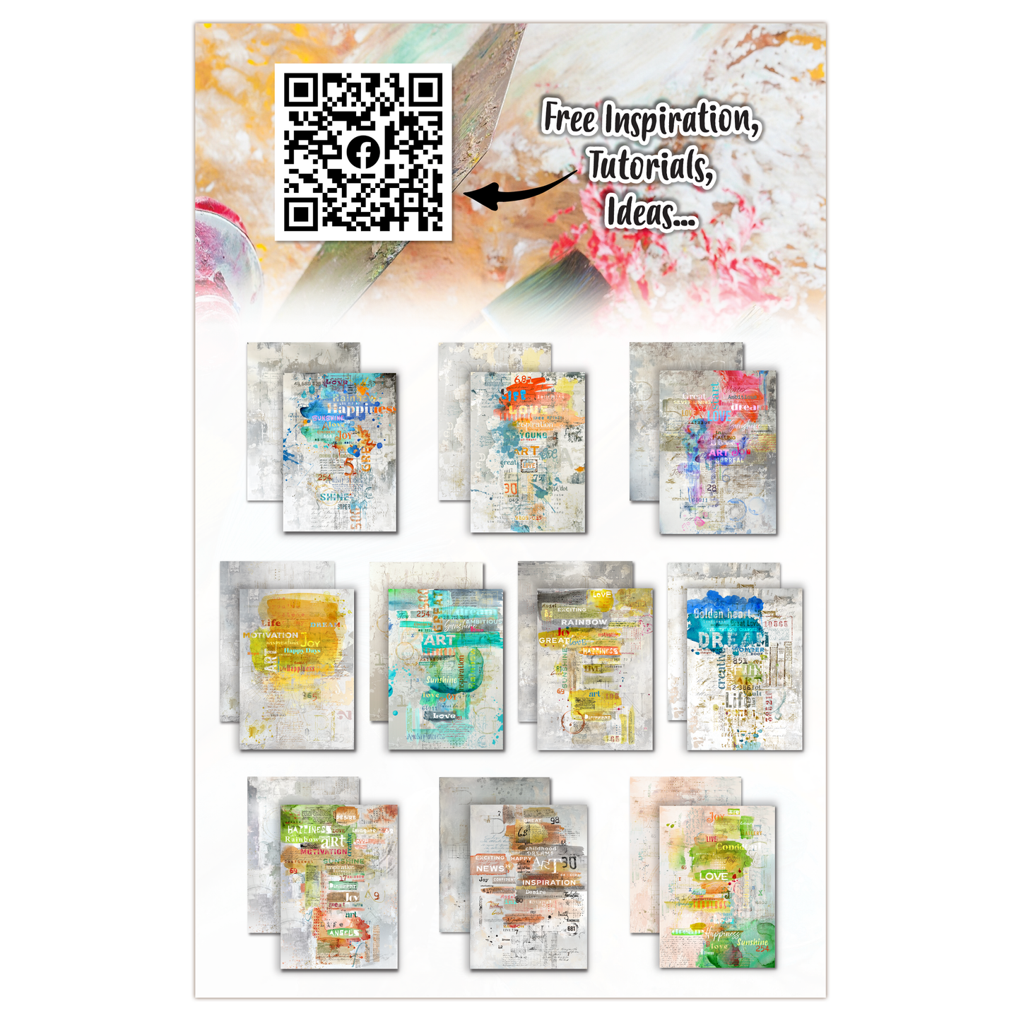#30 - A6 Design Paper - Mish Mash