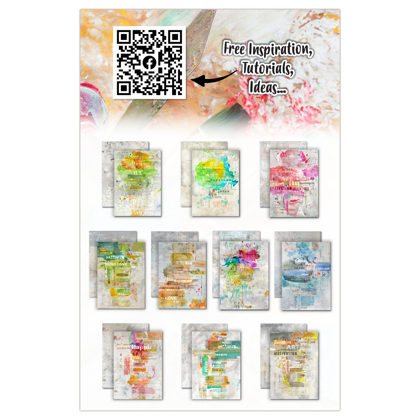 #31 - A4 Design Paper - Jumbled Up