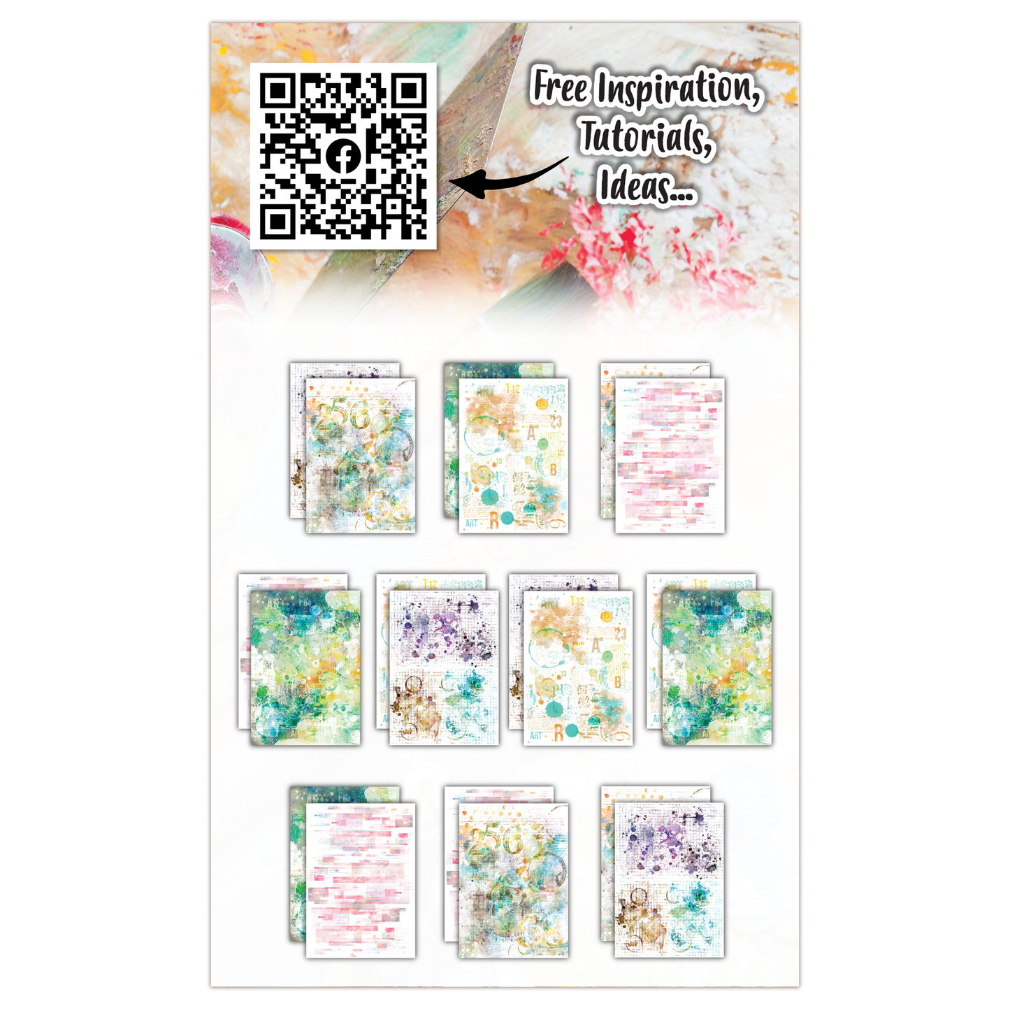 #08 - A5 Design Paper - Prism Palette