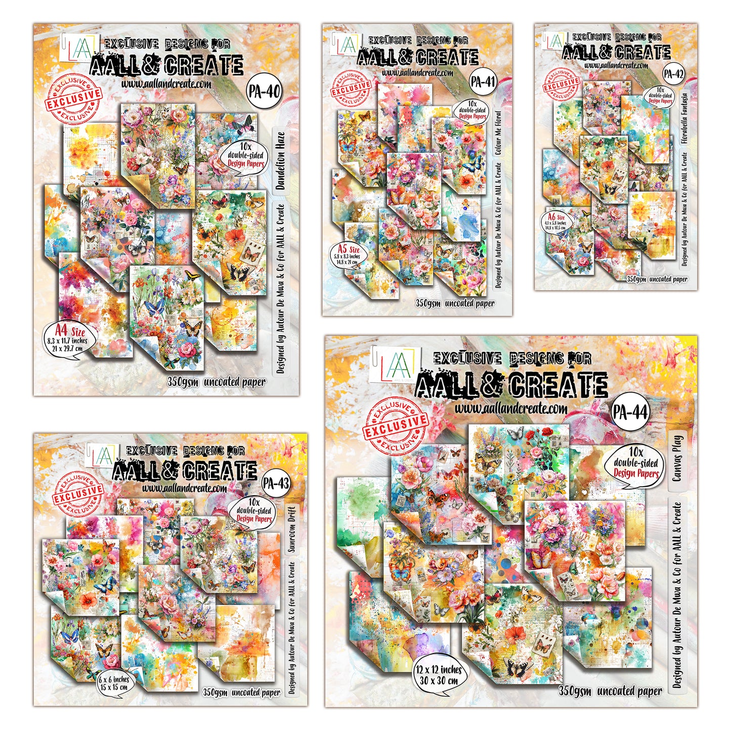 Garden Daydreams Design Paper Bundle