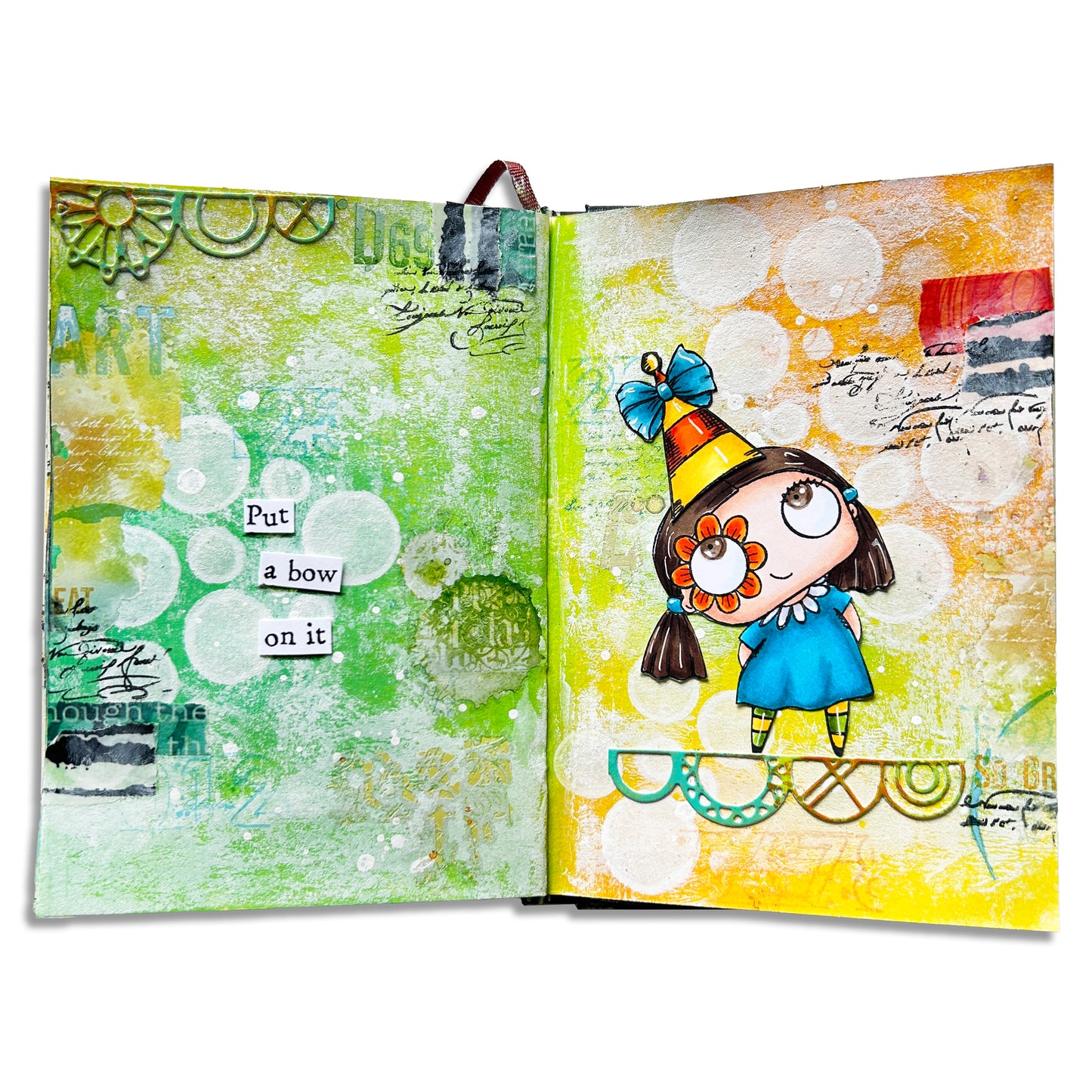 #284 - A6 Clear Stamp Set - Hat Drama