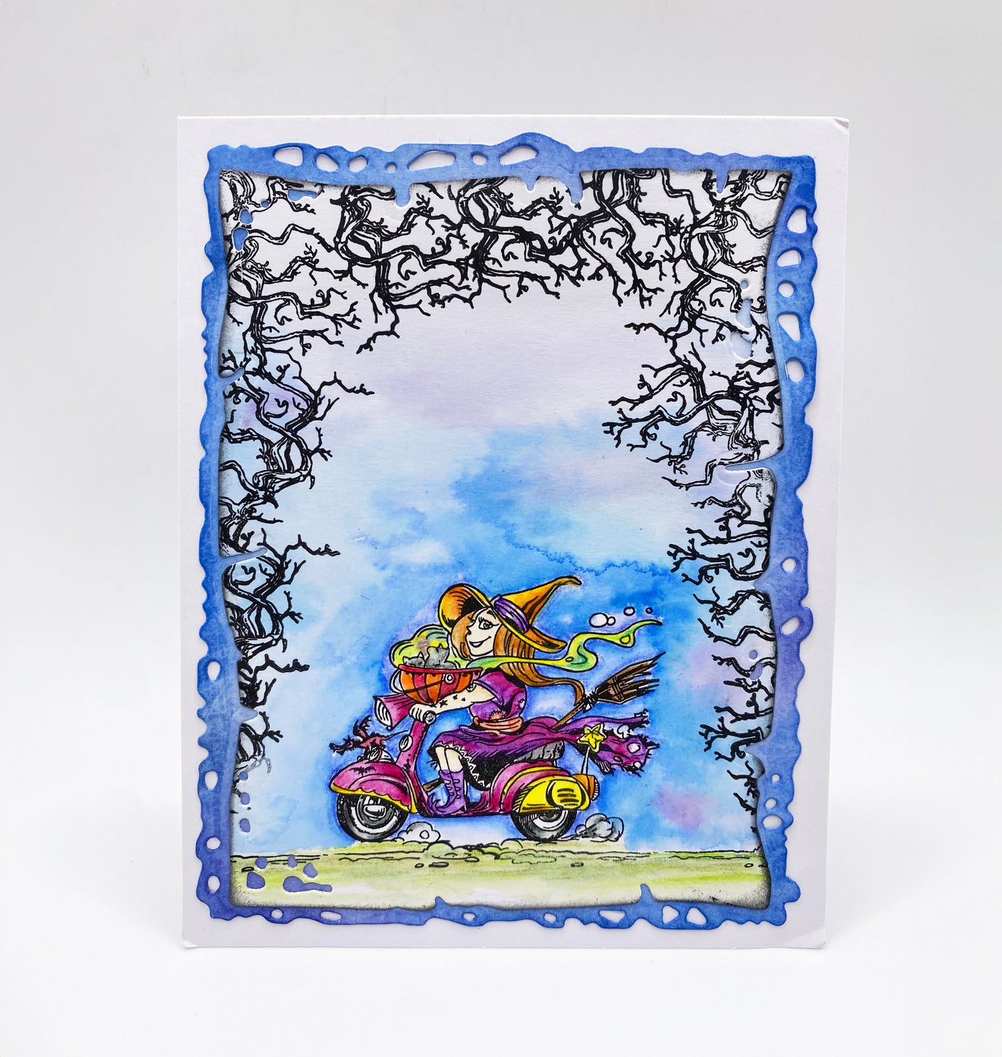 #1239 - A6 Stamp Set - Cursed Journey