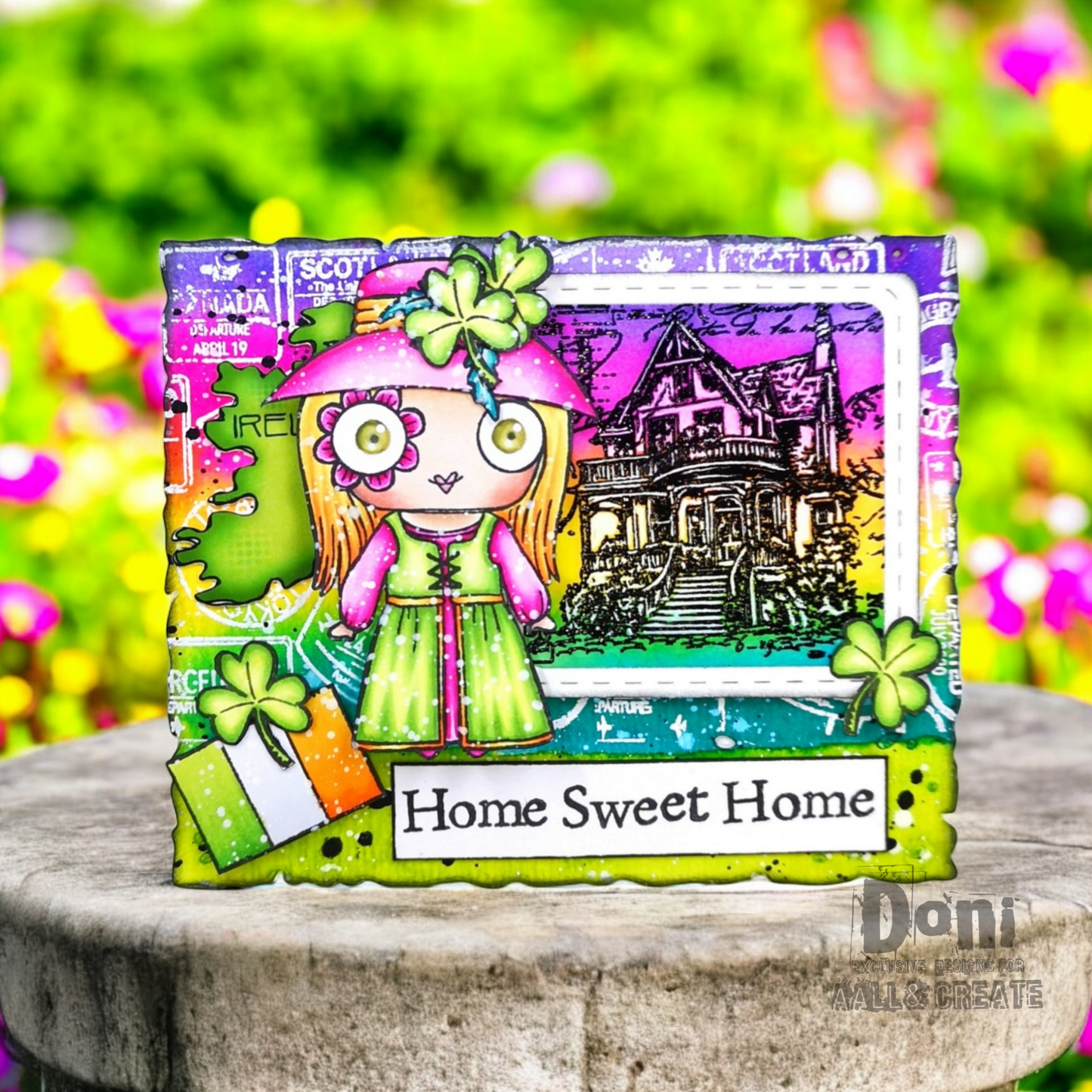 #1254 - A6 Stamp Set - Quiet Corners