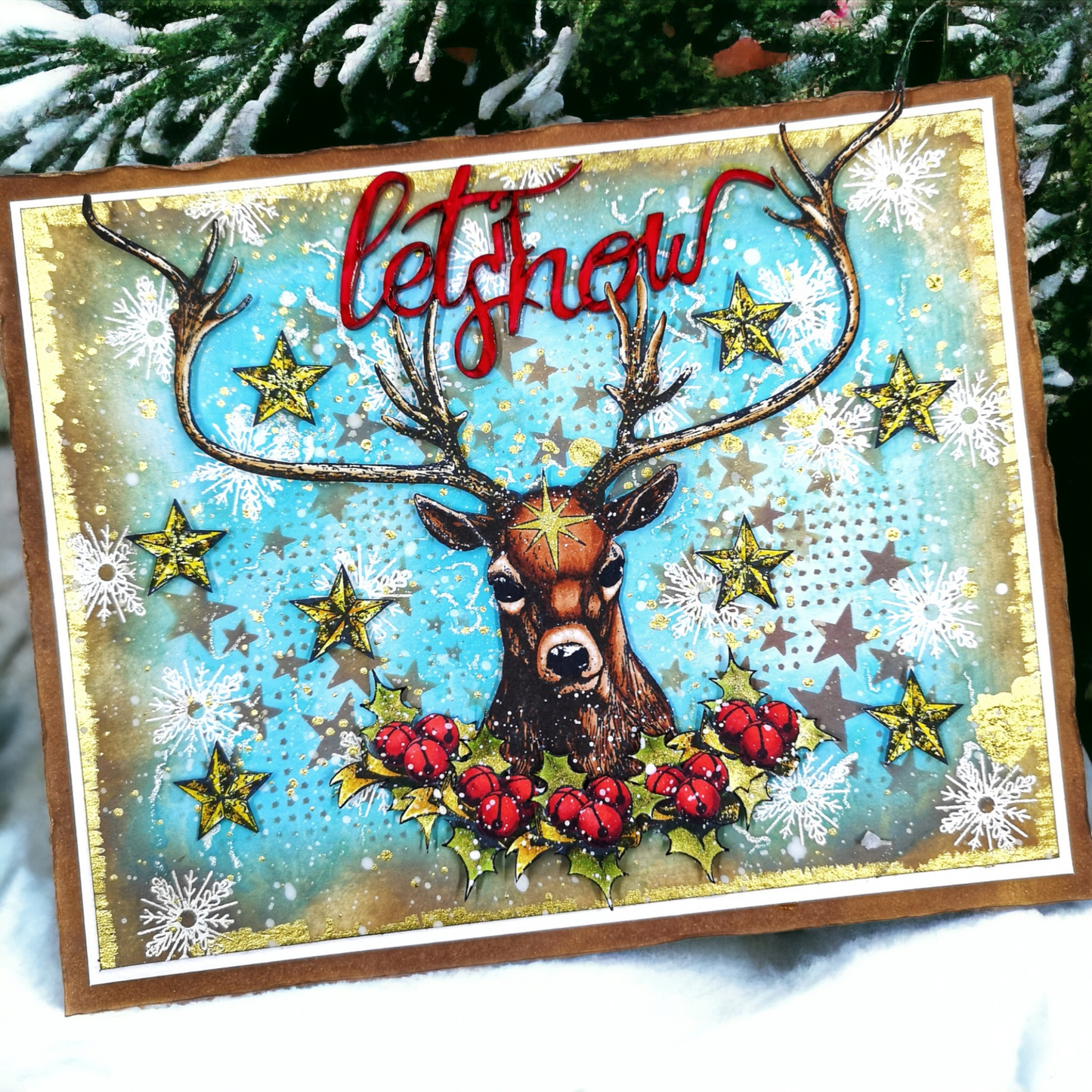 #998 - A5 Stamp Set - Deer Oh Deer