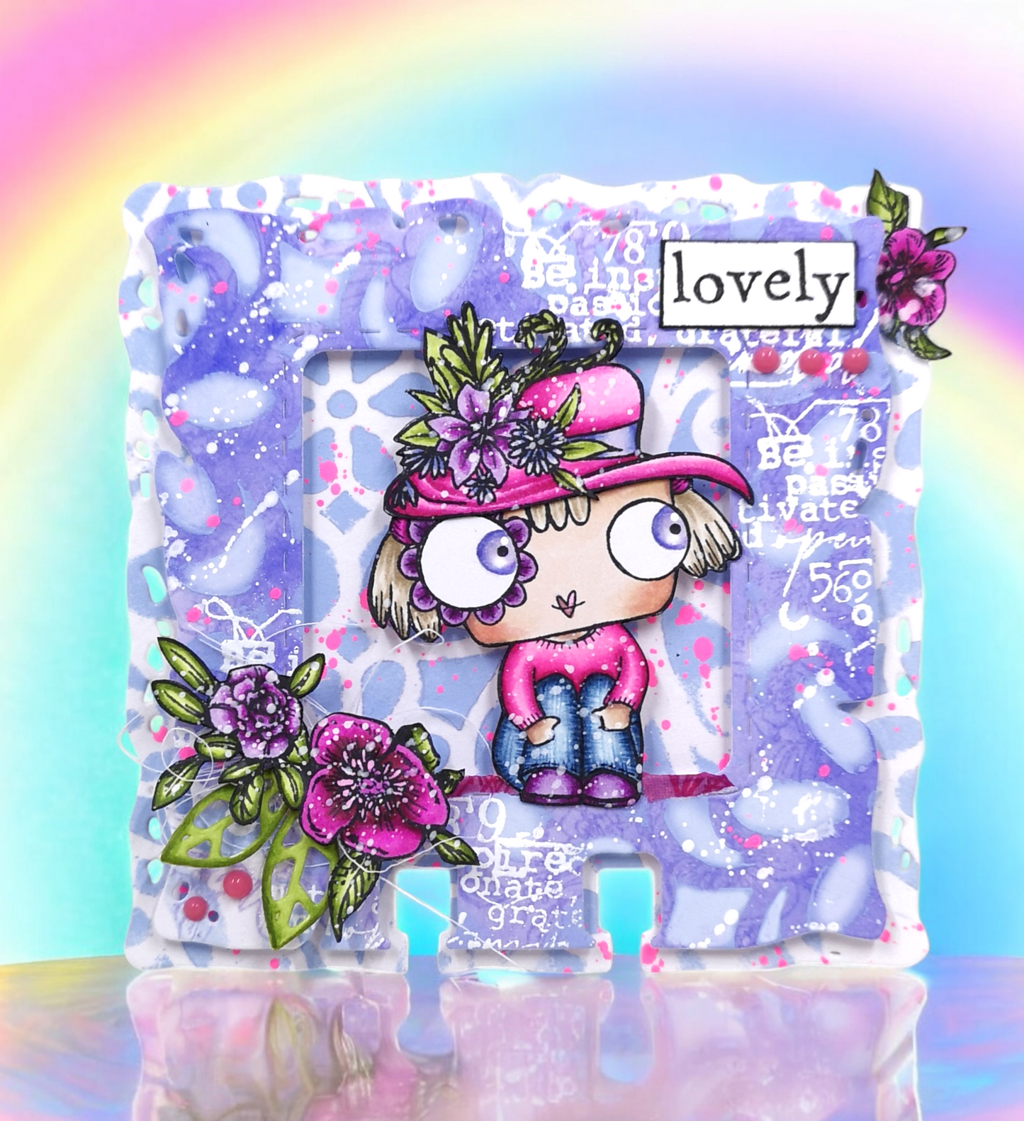 #1169 - A6 Stamp Set - Elegant Hats