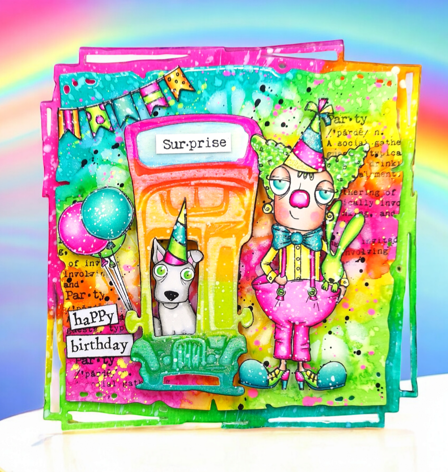 TP-373 - A6 Clear Stamp Set - Rescue Puppies