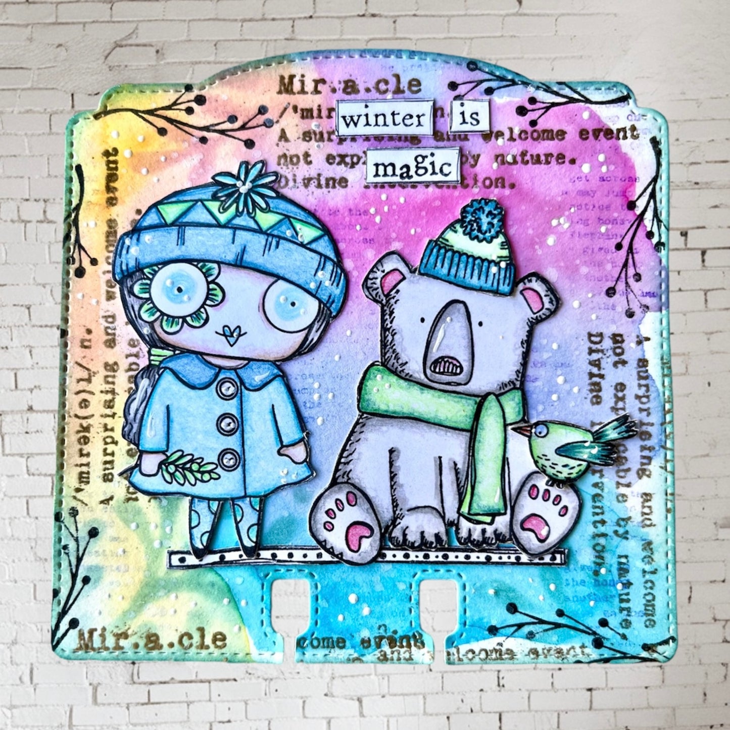 #948 - A7 Stamp Set - Define Christmas