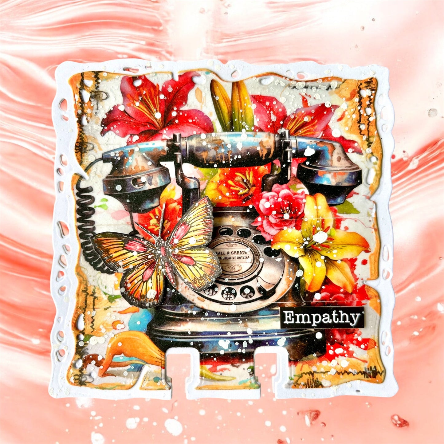 4 x Washi Tapes - Flamingo Go Go - Leaf Out Of My Book