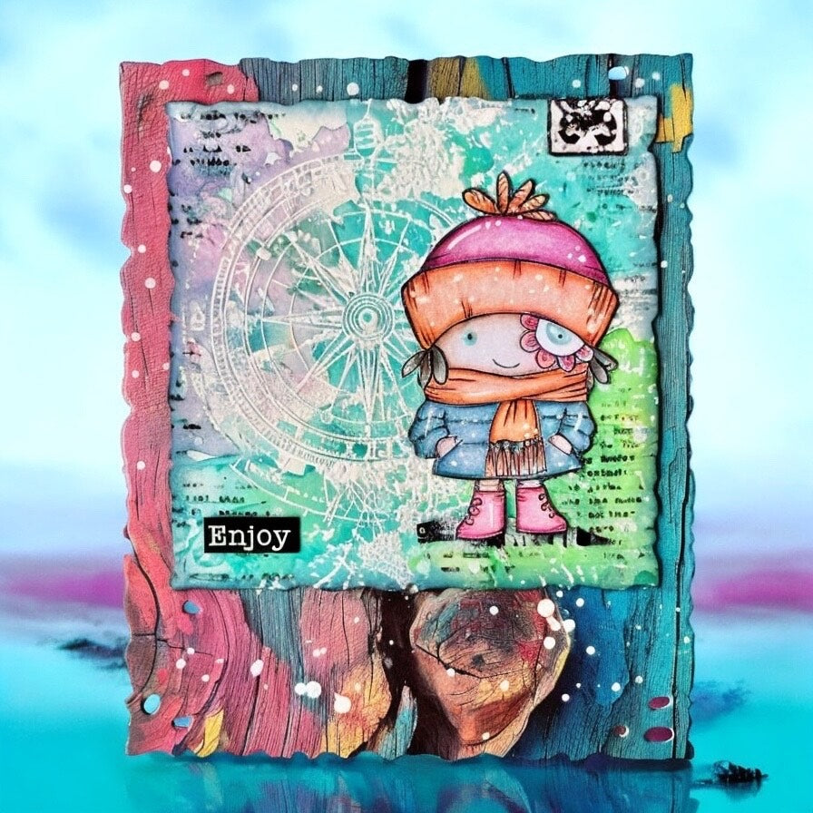#22 - A4 Design Paper - Bohemian Boards