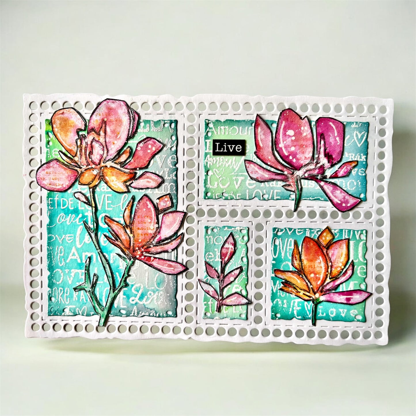 #239 - 6x6 (inch) Stencil - Magnolia Sway