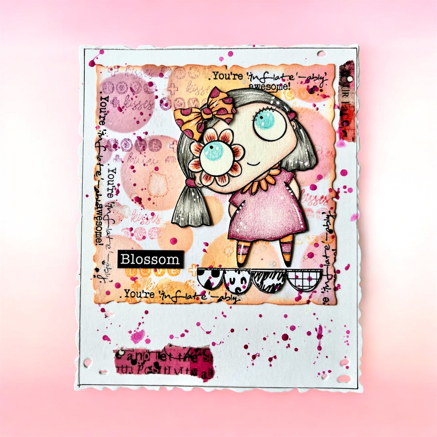 #300 - A7 Clear Stamp Set - Look Cute