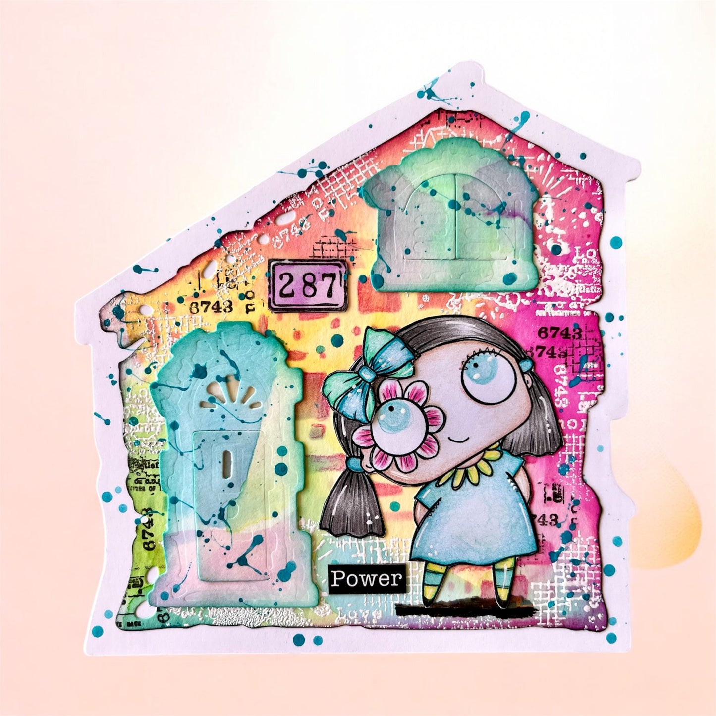 #1164 - A7 Stamp Set - Sparkle