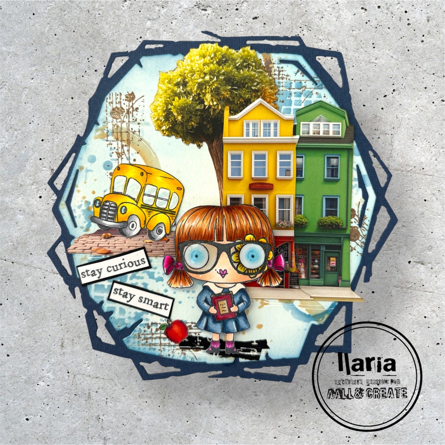#86 - Ephemera Die-Cuts - Playful Streets