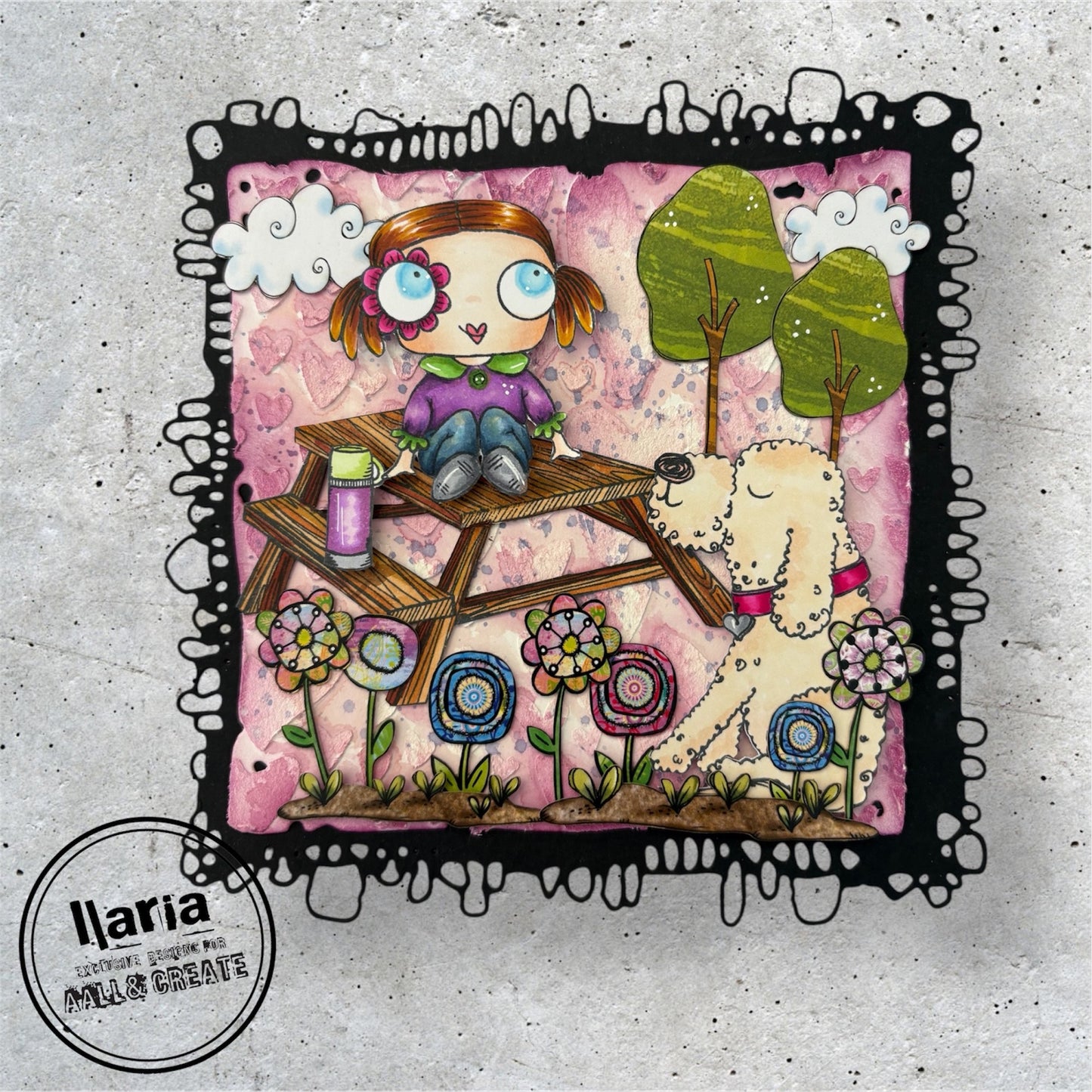 #EP-91 - Ephemera Die-Cuts - Bohemians