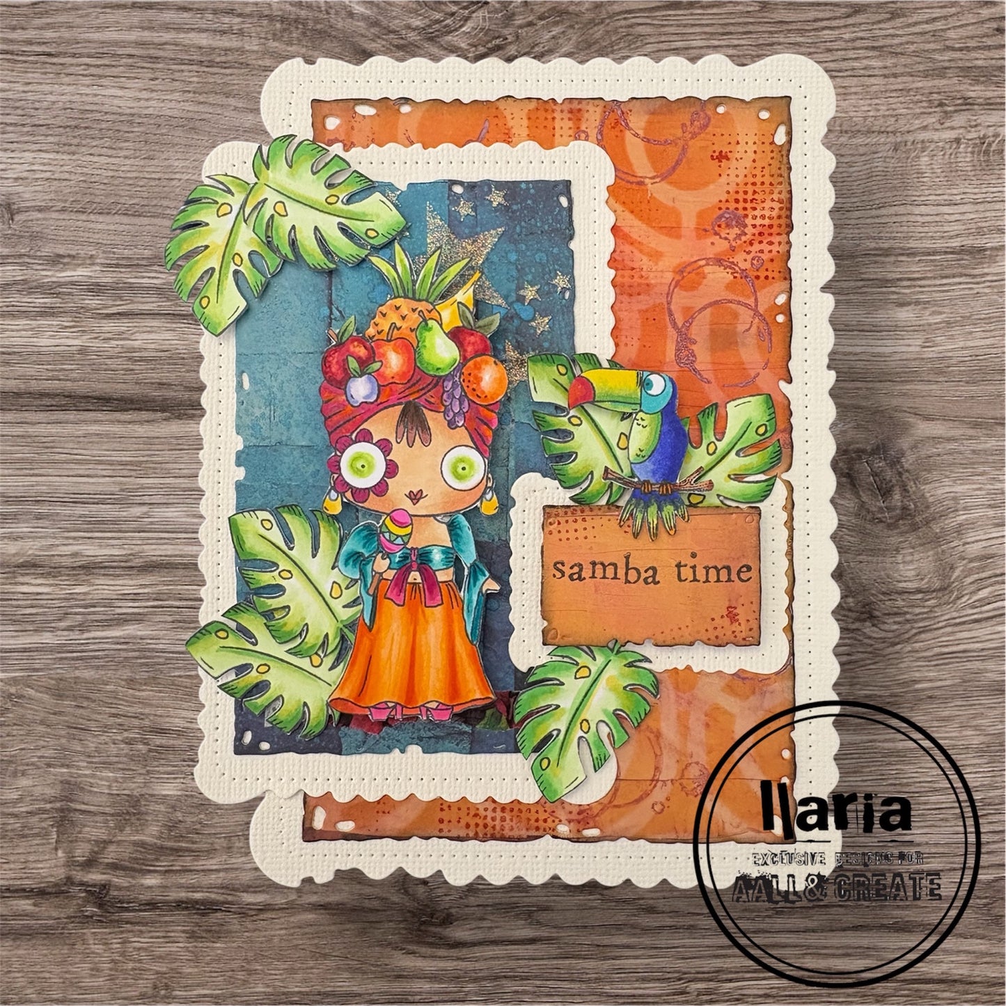 #171 - 6"x6" Stencil - Circle Dance
