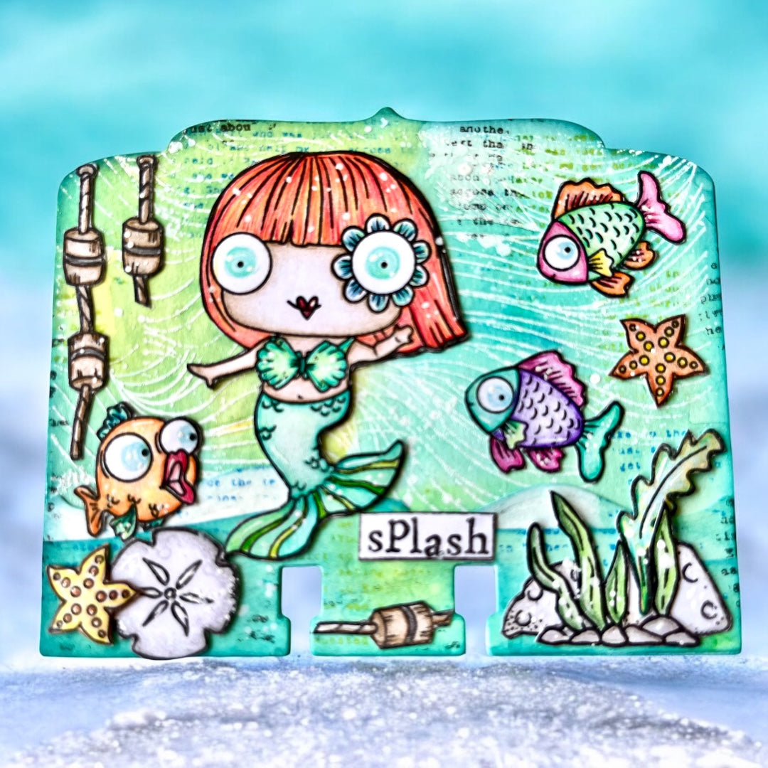 TP-859 - A6 Clear Stamp Set - Ocean Floor