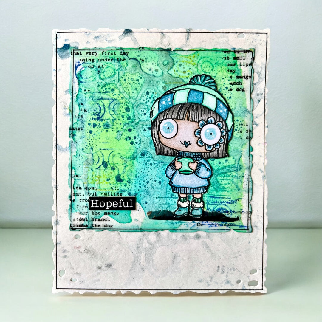 #1155 - A8 Stamp Set - ABC CBA!