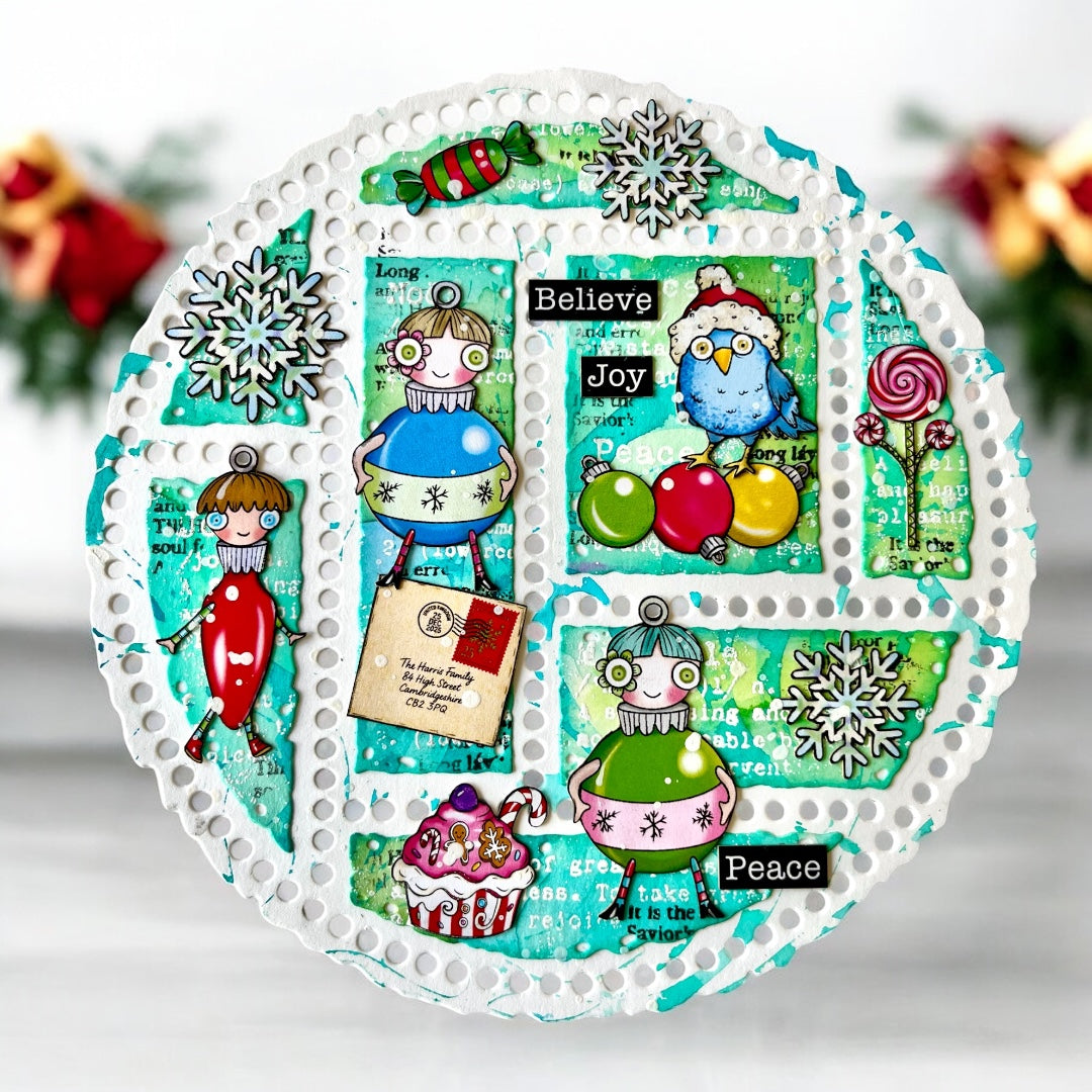 Edgy Twirl Die & Stencil Bundle