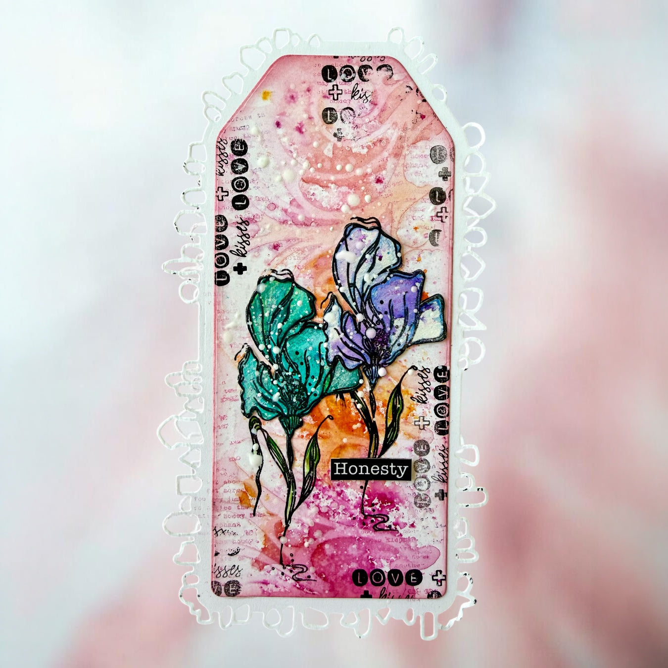 PC-250 - 6 x 6 (inch) Stencil - Lava Lamp