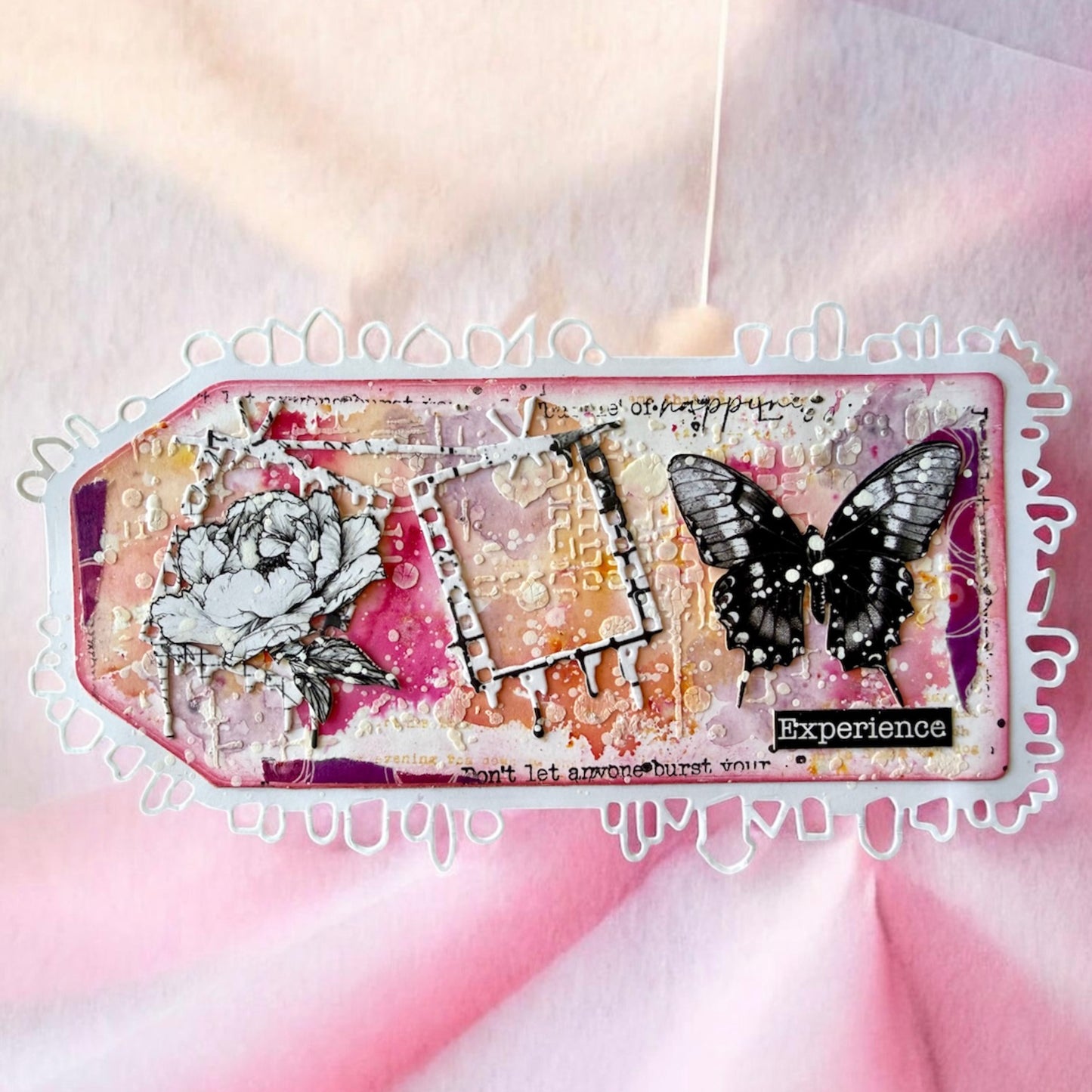 PC-249 - 6x6 (inch) Stencil - Circular Disruption