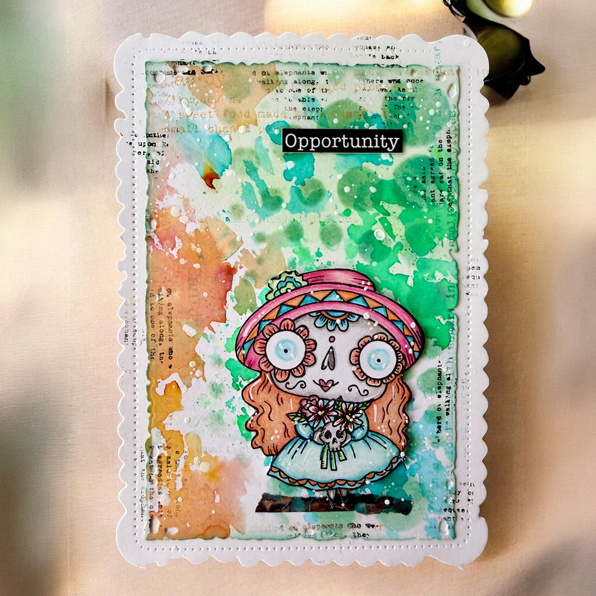 #1199 - A7 Stamp Set - Catrin