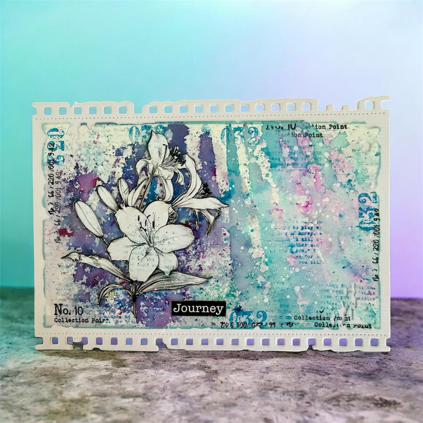 EP-93 - Ephemera Die-Cuts - Gravel Script