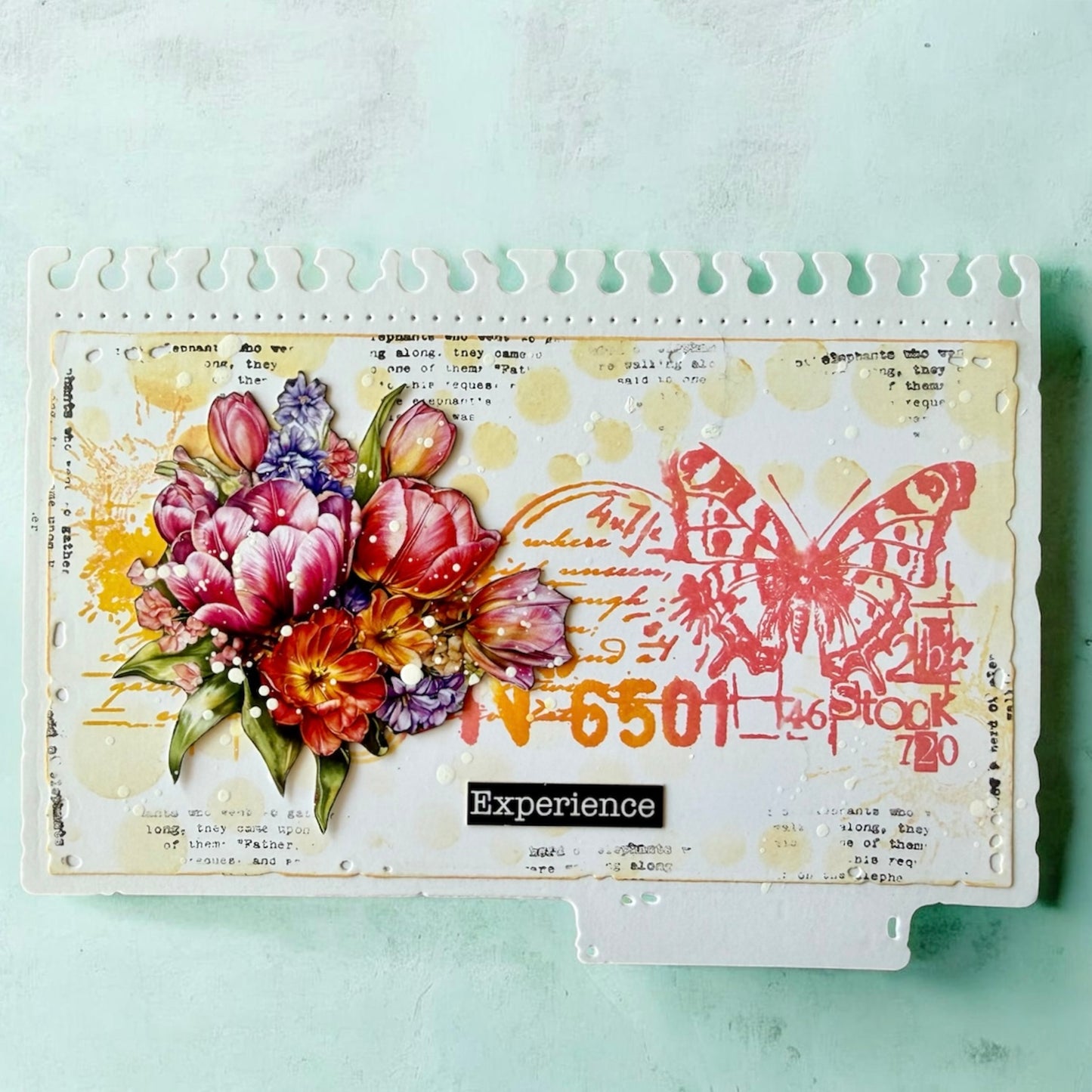 TP-1334 - A6 Stamp Sets - Splatter Film