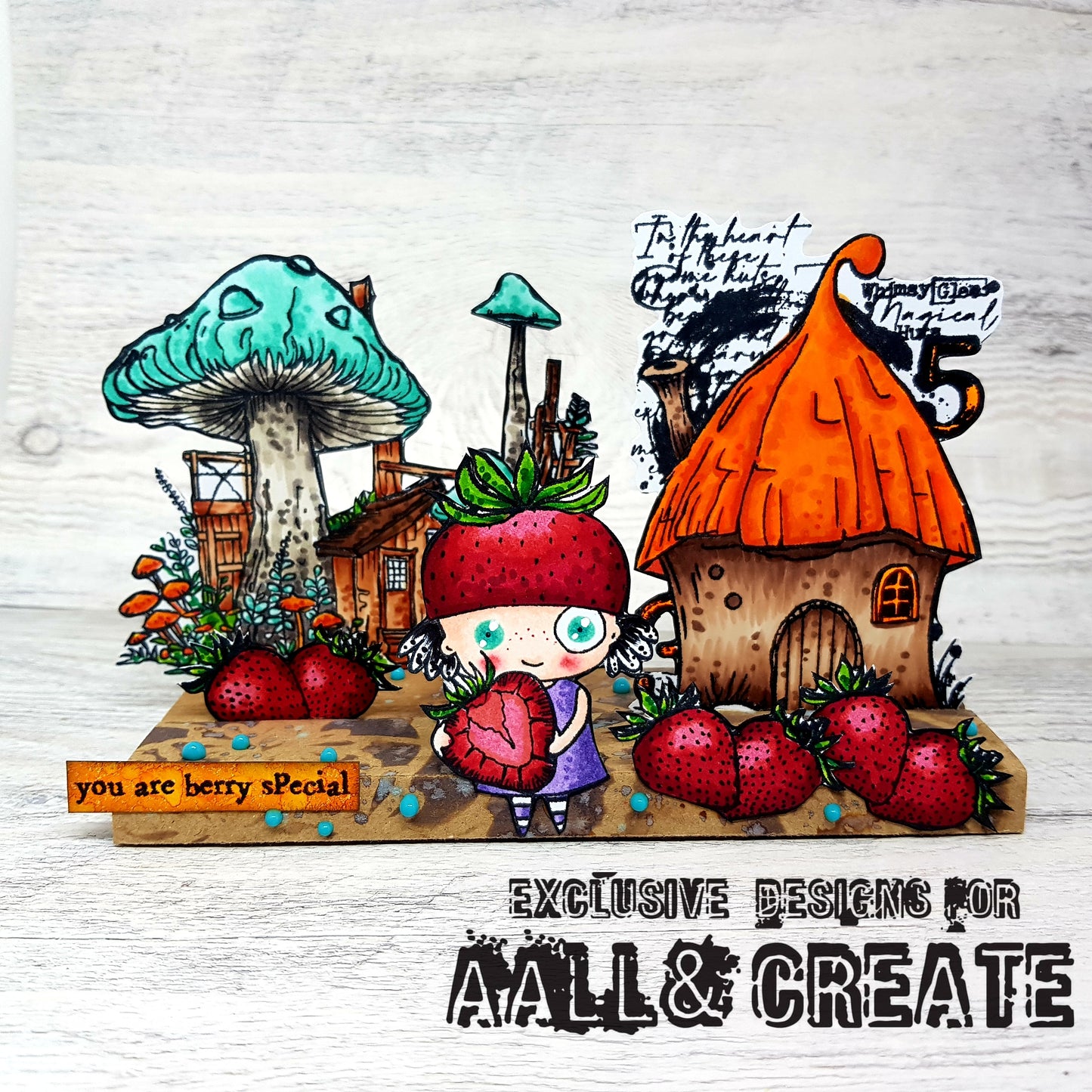 TP-1081 - A7 Stamp Set - Whimsical Haven