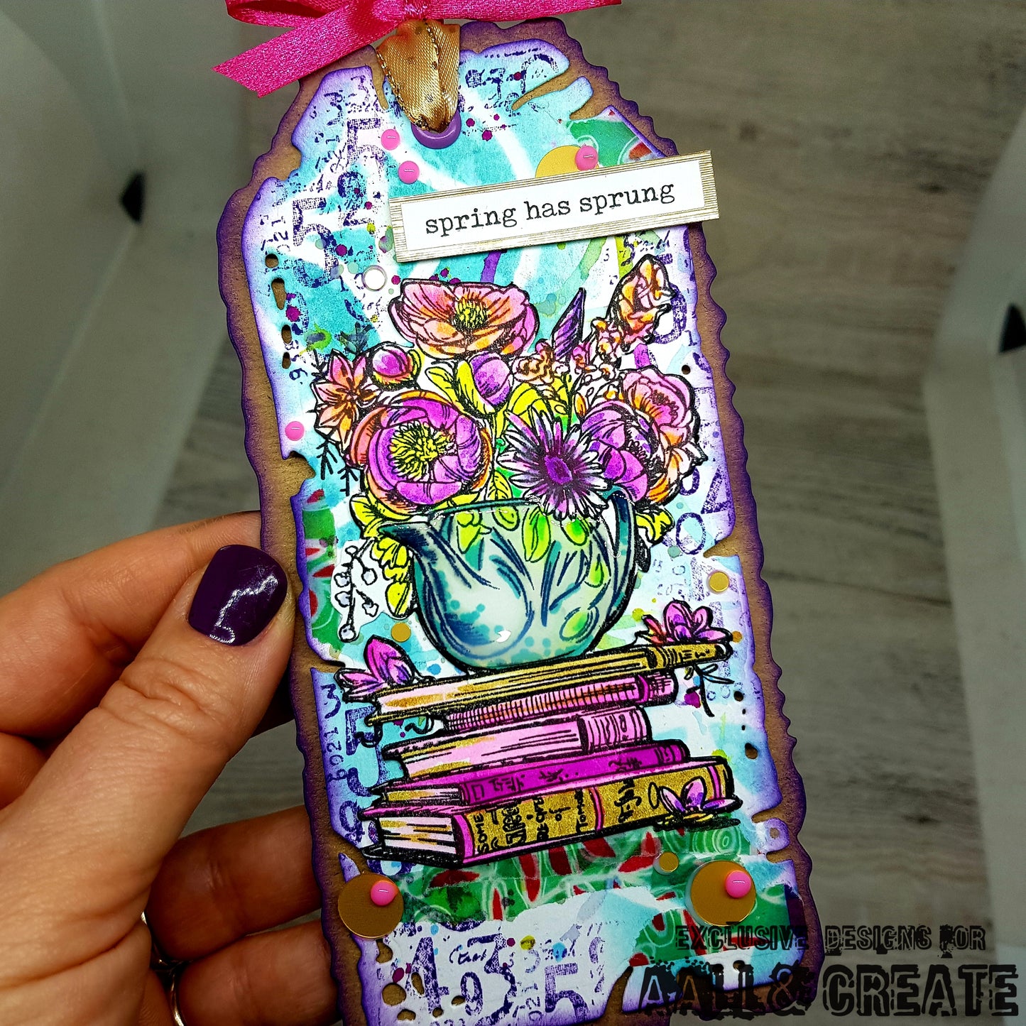 #1150 - A7 Stamp Set - Fresh Flowers Lover