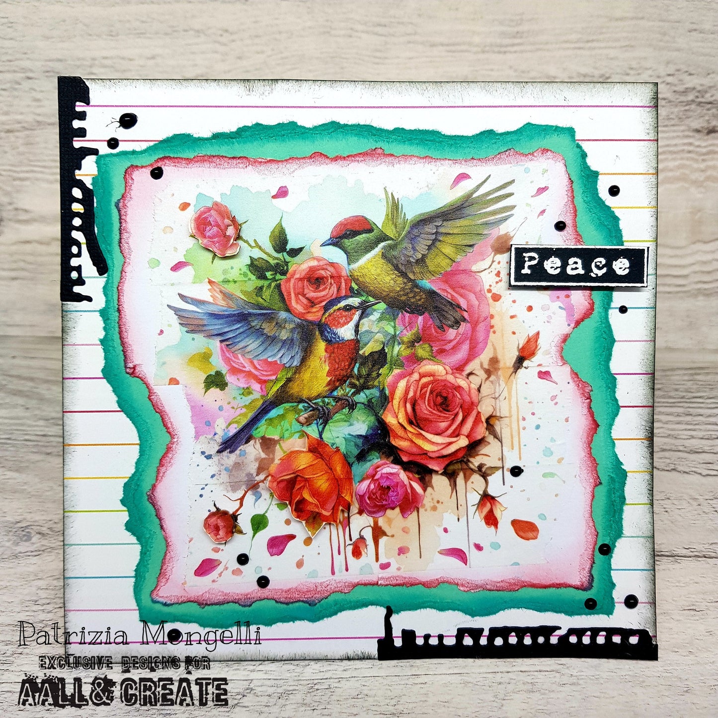 #100 - Washi Tape - Fly Away Petal (Layer-It-Up!)