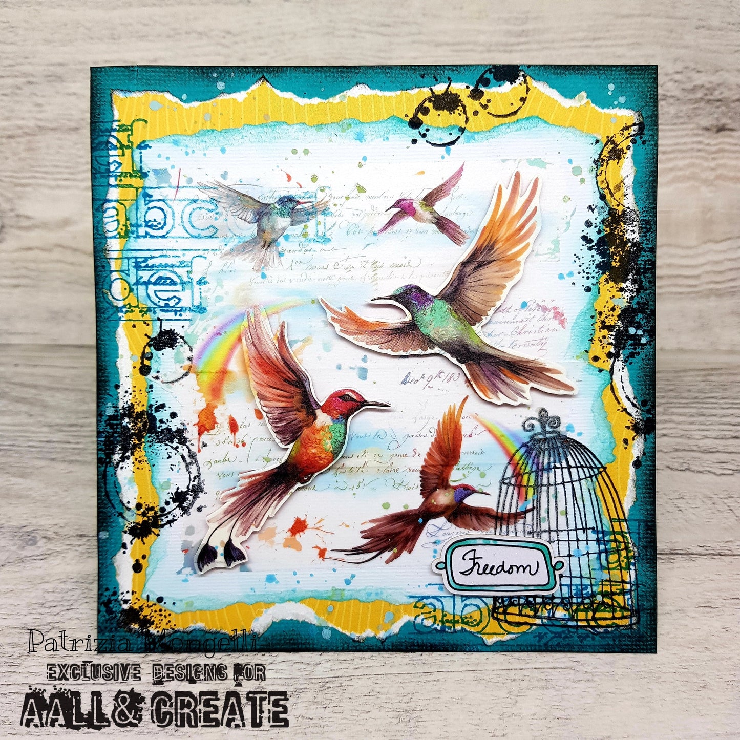 4 x A8 Stamps - Bundle 1 - April 2024