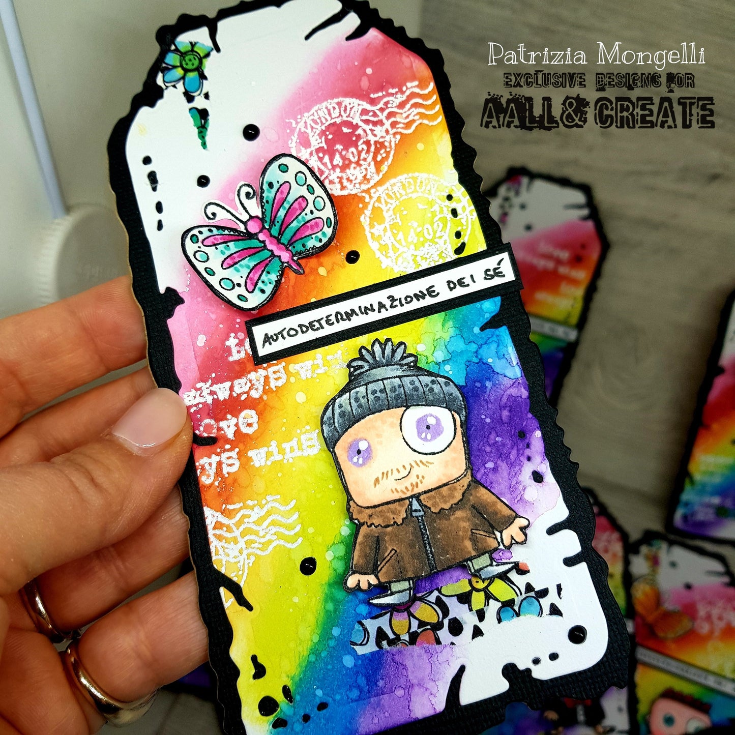 4 x A8 Stamps - Bundle 1 - April 2024