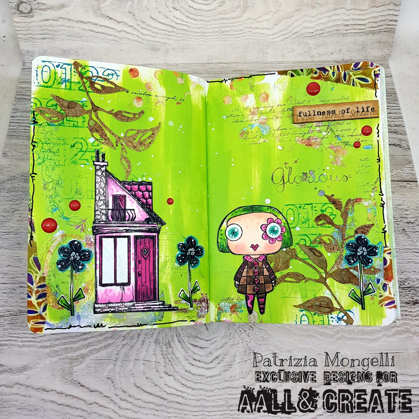 4 x A8 Stamps - Bundle 1 - April 2024