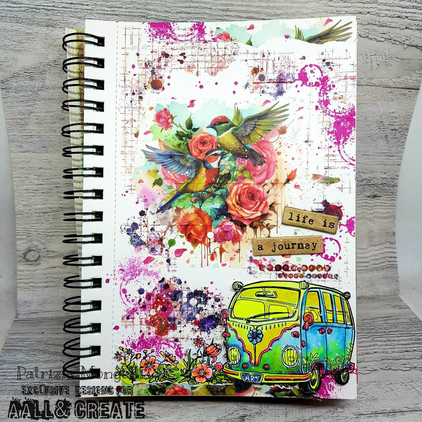 #100 - Washi Tape - Fly Away Petal (Layer-It-Up!)