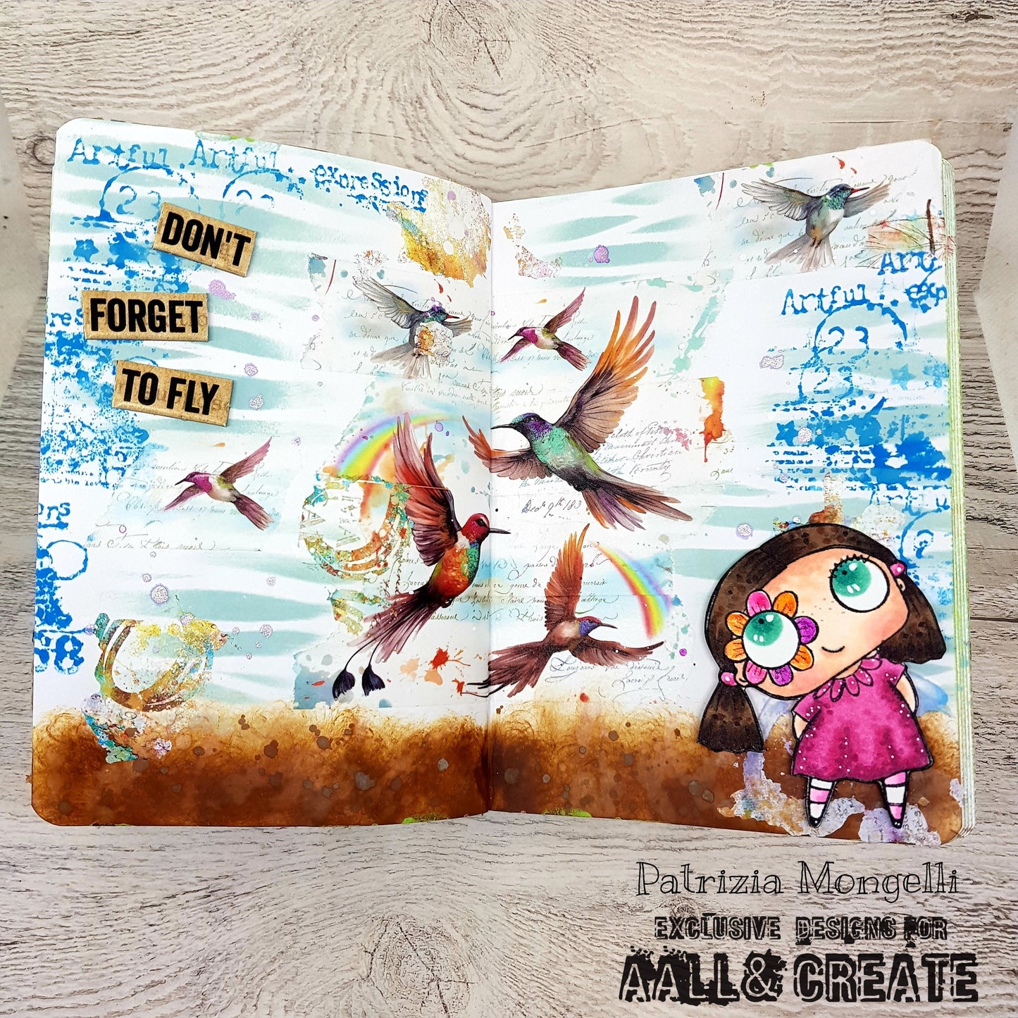 4 x A8 Stamps - Bundle 2 - April 2024