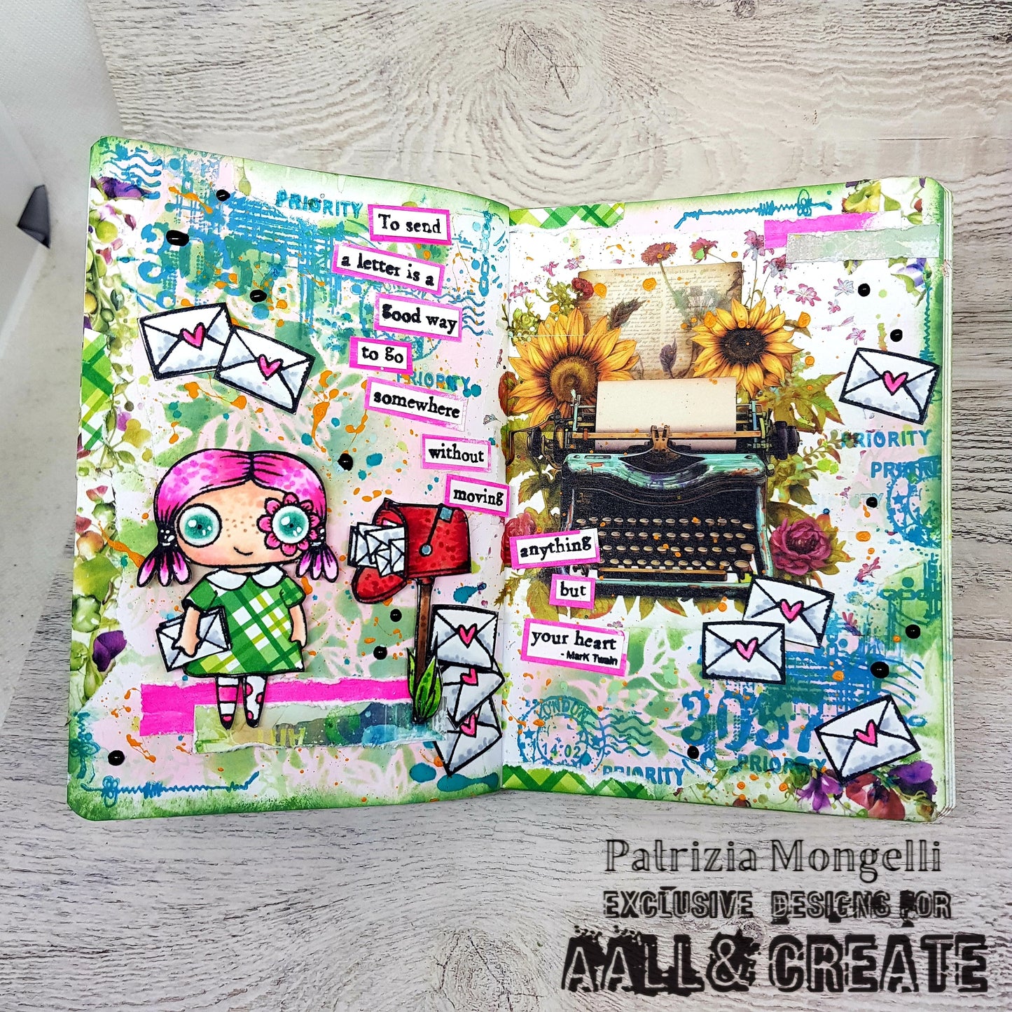 4 x Washi Tapes - Sunflower & Hare, Still Unwritten, Storms Always Pass & Bouquet Calling