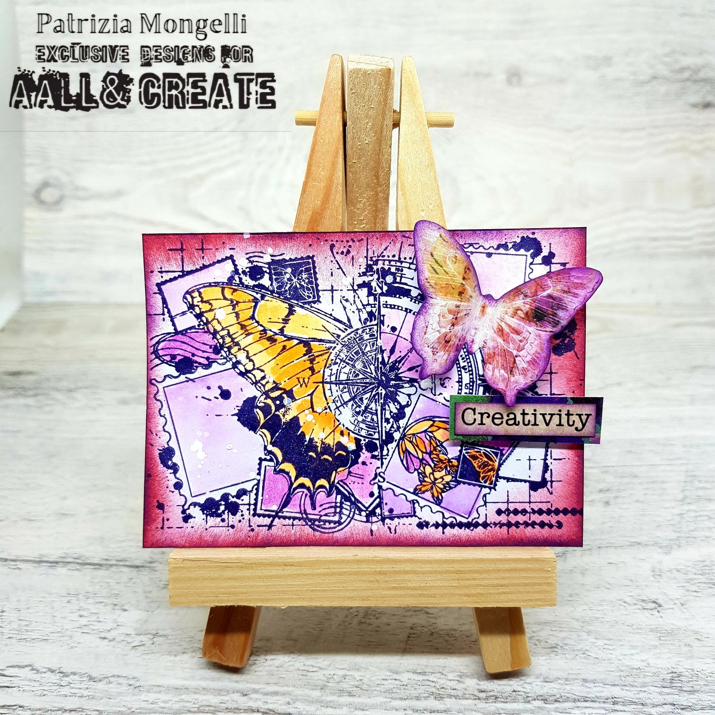 3 x A7 Stamp Sets - Gridlock Gallery, Inked Adventures & Inkblot Chronicles