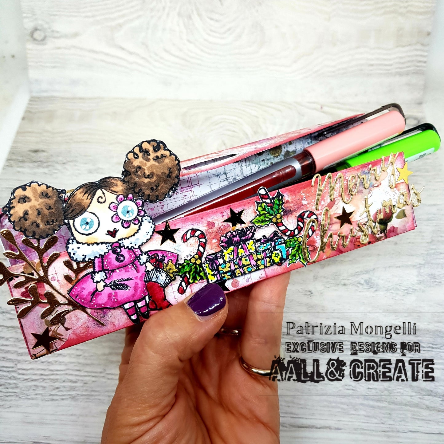 #1219 - A7 Stamp Set - Retro Treasures