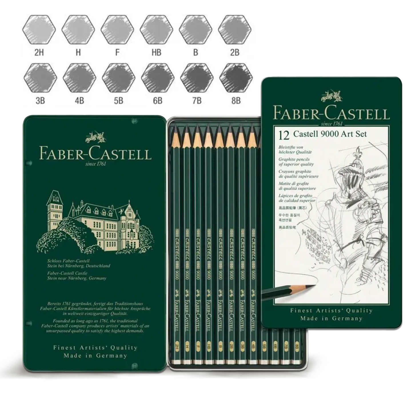 Faber Castell Potlood 9000 Art Set