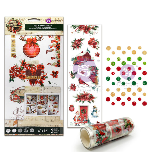 Prima Marketing From the North Pole Embellishment Bundle