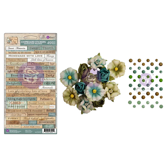 Prima Marketing The Home Baker Embellishment Bundle