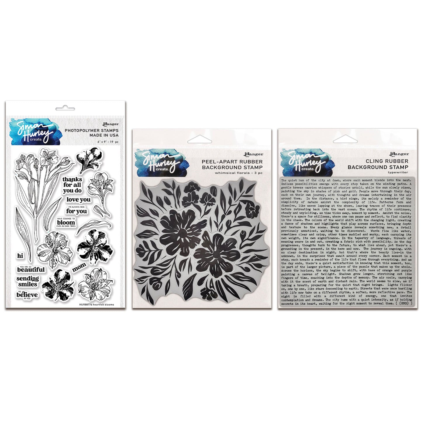 Ranger Simon Hurley create. Stamp Bundle