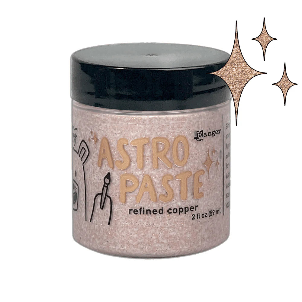 Ranger Simon Hurley create. Astro Pastes Refined Copper 2 fl oz