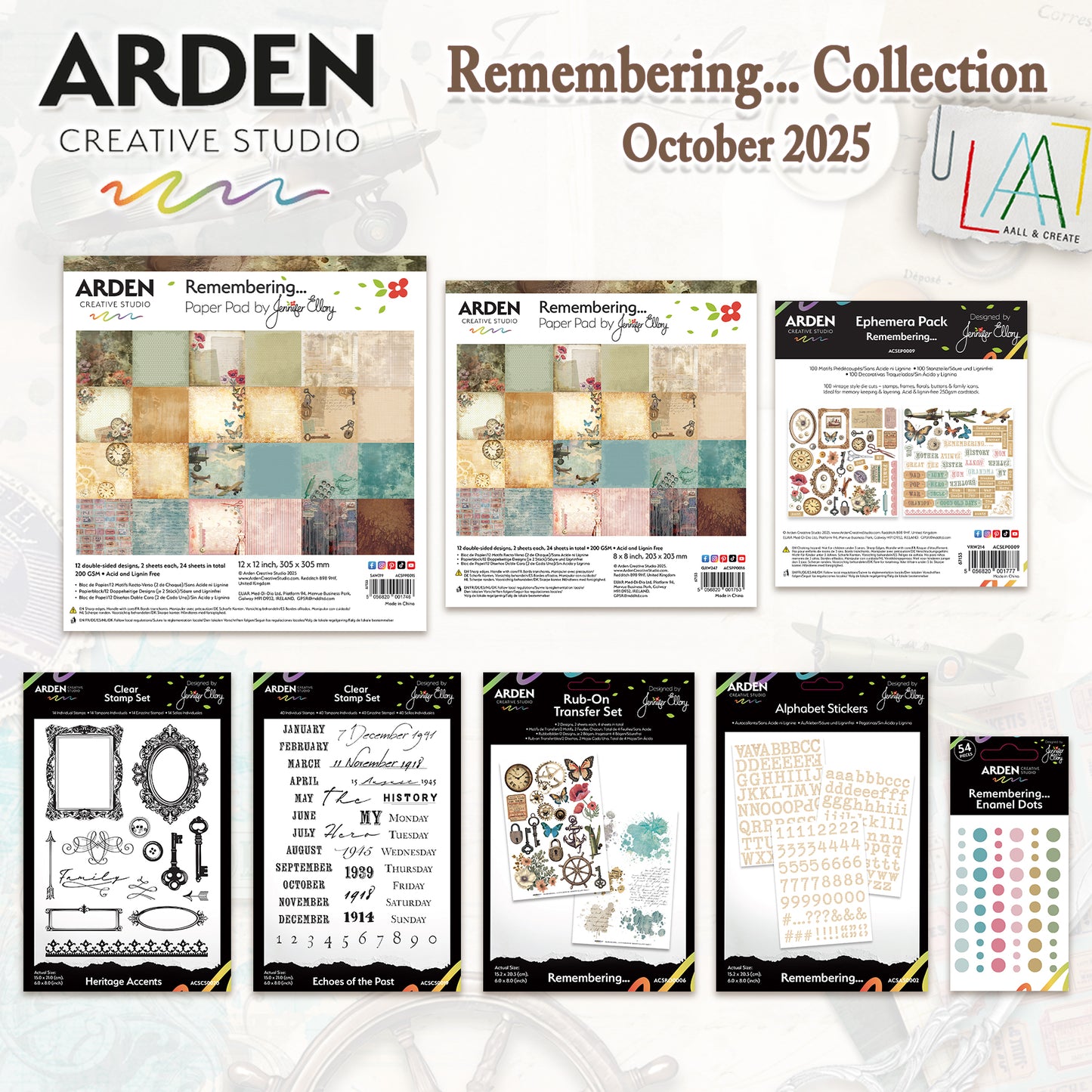 Arden Creative Studio Remembering... Complete Collection