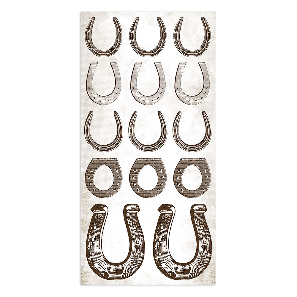 Stamperia Collectables 10 sheets 15 x 30.5 cm (6 x 12) Romantic Horses