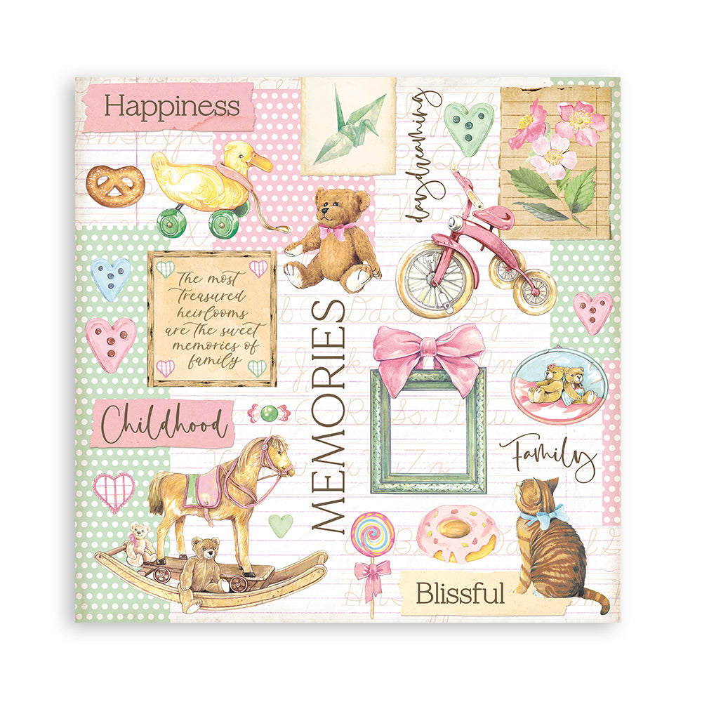 Stamperia Scrapbooking Pad 15.24 x 15.24 cm (6x6) DayDream
