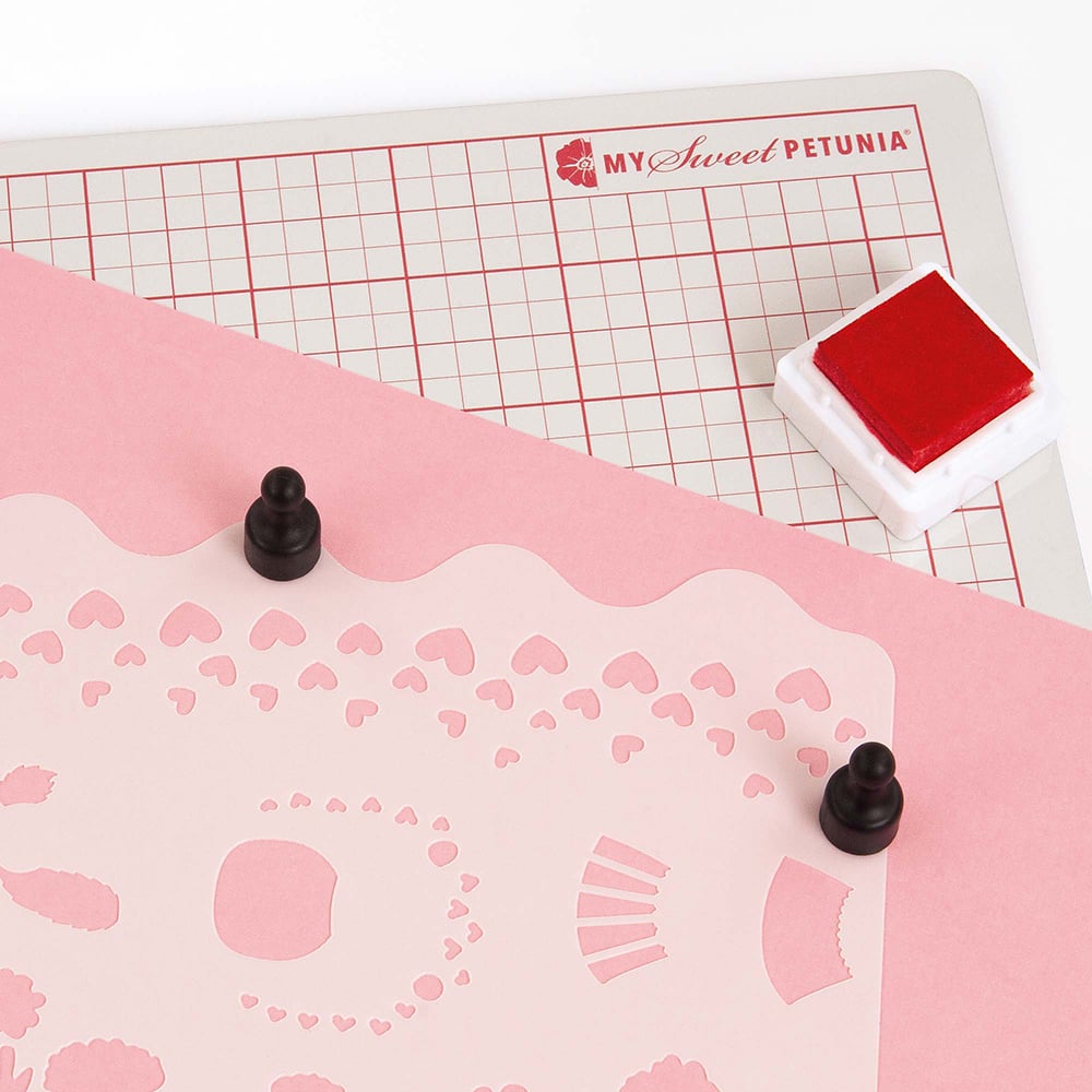 My Sweet Petunia MISTI Mini Pawn Magnets
