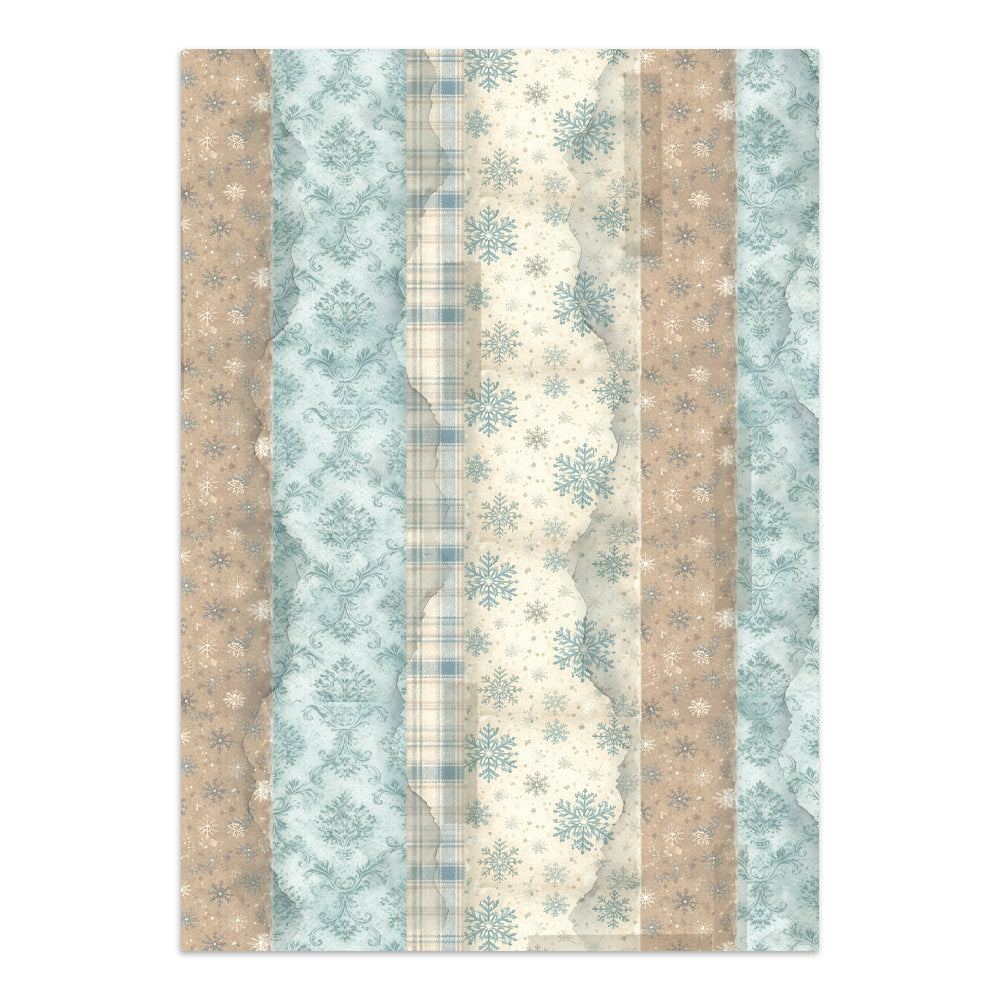 Stamperia White Christmas Junk Journal Stickers, Backgrounds, Cut-Outs by Cristina Radovan