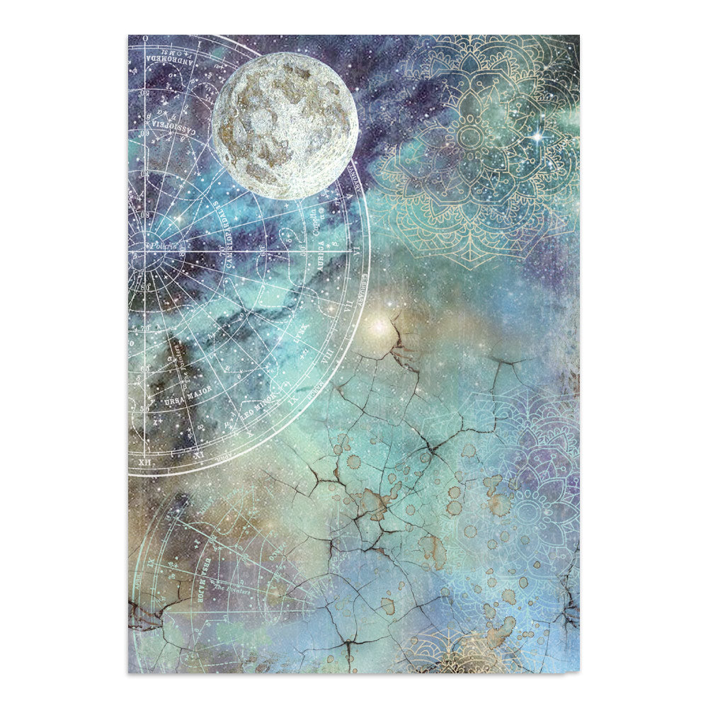 Stamperia Cosmos Junk Journal A5 Focus Points by Cristina Radovan