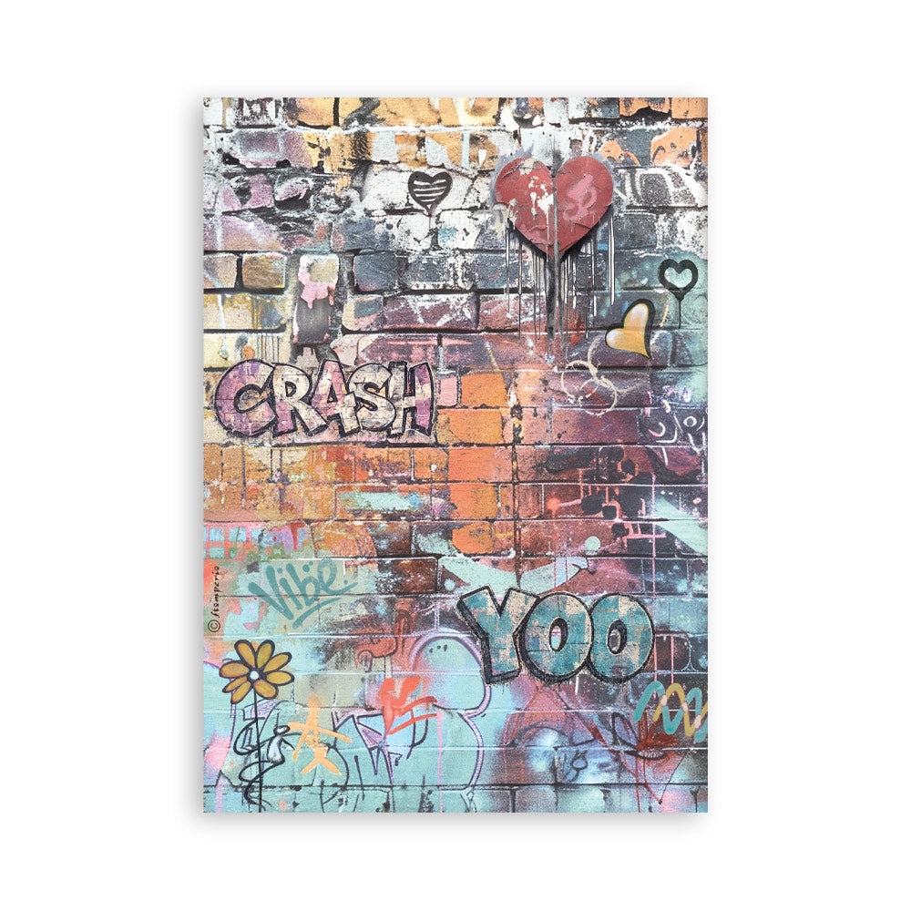 Stamperia Furry Friends 2 A5 Washi Pad (8pcs) by Antonis Tzanidakis Preorder*
